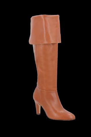 BOTA CANO ALTO CASTANHO LUIZA BARCELOS