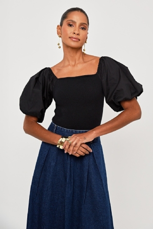 BLUSA LEBLON LINDA DE MORRER