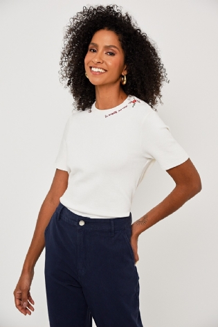 BLUSA LARISSA LINDA DE MORRER