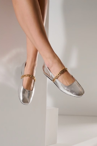 SAPATILHA MARY JANE METALCOLOR 