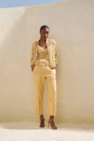 JAQUETA TRAMAS RAFIA SKUNK