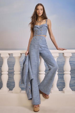 CONJUNTO TOP CALÇA SKAZI