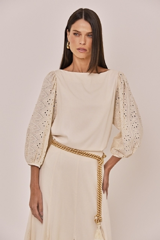 BLUSA NATALIE LINDA DE MORRER