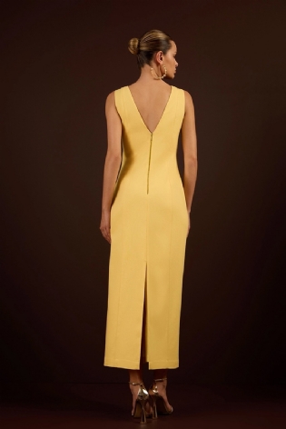 VESTIDO TUBO MAXI MIDI SKAZI