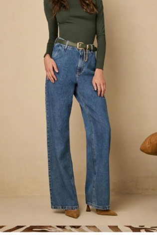 CALÇA RUBELITA JEANS IORANE