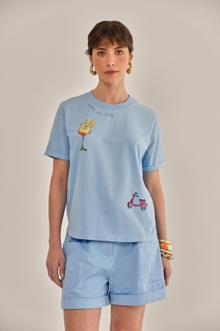 CAMISETA LINA LINDA DE MORRER
